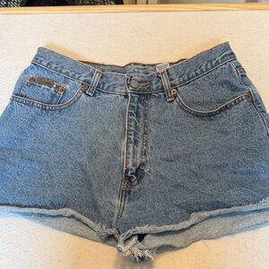 Calvin Klein Jeans Blue Denim Women's Shorts